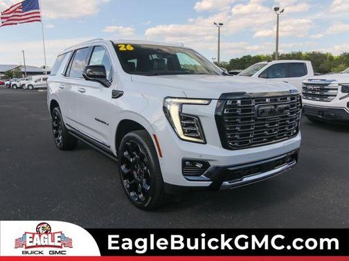 Glacier White 2026 GMC Yukon Denali Ultimate