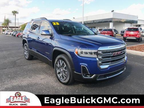 Ultra Blue Metallic 2023 GMC Acadia SLT