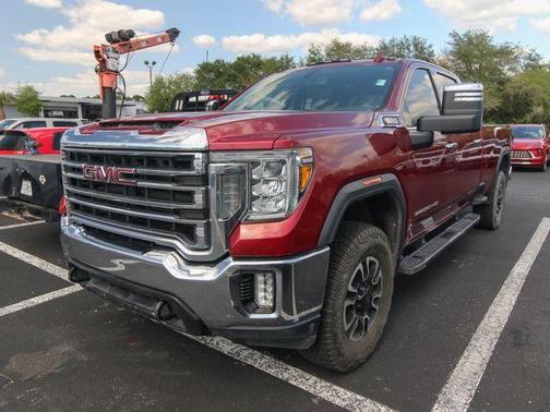 Red Quartz Tintcoat 2020 GMC Sierra 3500 SLT
