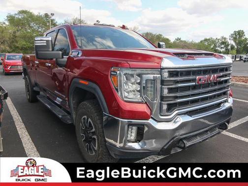 Red Quartz Tintcoat 2020 GMC Sierra 3500 SLT
