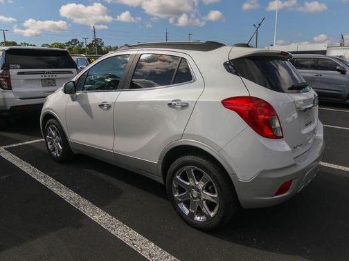 White Pearl Tri-Coat 2016 Buick Encore Leather