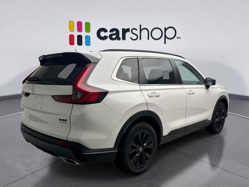 Platinum White 2024 Honda CR-V Hybrid Sport Touring AWD