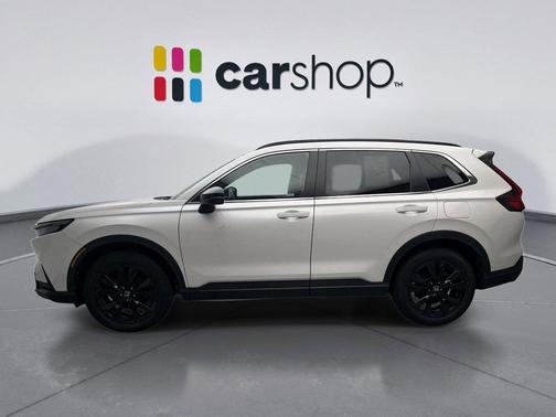 Platinum White 2024 Honda CR-V Hybrid Sport Touring AWD