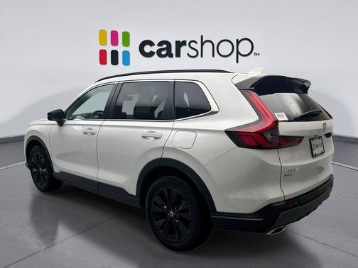 Platinum White 2024 Honda CR-V Hybrid Sport Touring AWD
