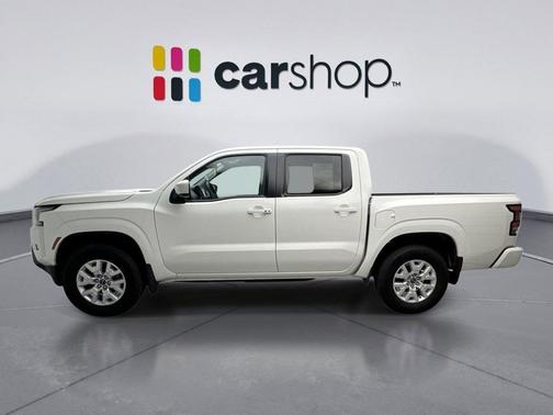 Glacier White 2023 Nissan Frontier SV