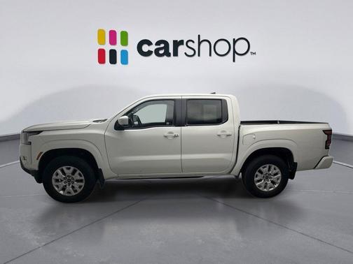 Glacier White 2023 Nissan Frontier SV