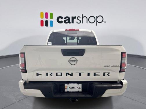 Glacier White 2023 Nissan Frontier SV