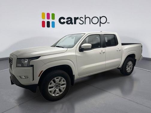 Glacier White 2023 Nissan Frontier SV