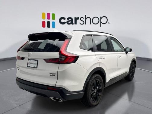 Platinum White 2026 Honda CR-V Hybrid Sport Touring AWD