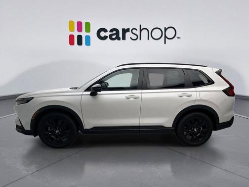 Platinum White 2026 Honda CR-V Hybrid Sport Touring AWD