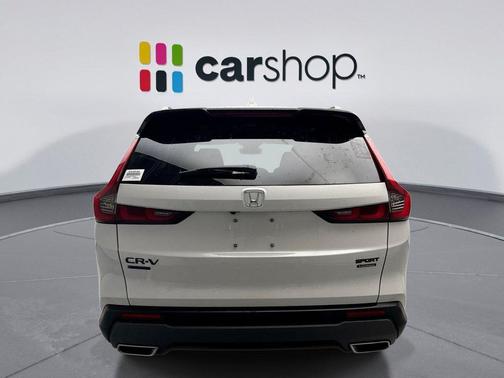 Platinum White 2026 Honda CR-V Hybrid Sport Touring AWD