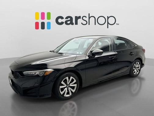 Crystal Black 2025 Honda Civic LX