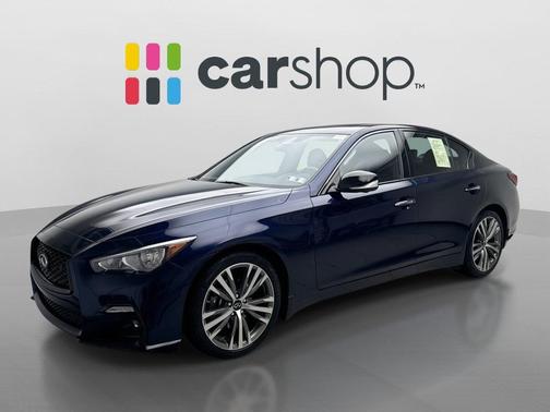 Grand Blue 2023 INFINITI Q50 3.0t SENSORY