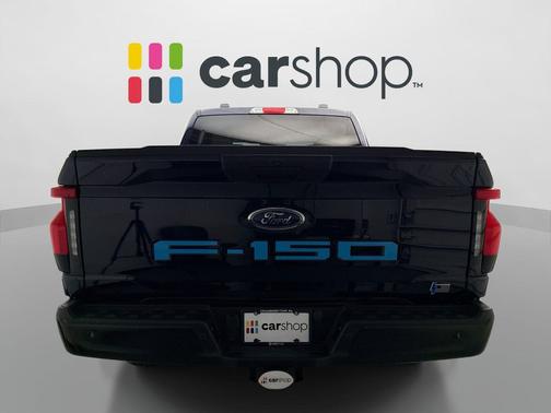 Antimatter Blue Metallic 2023 Ford F-150 Lightning Pro
