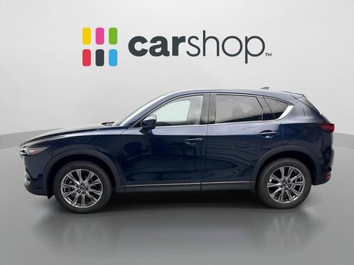 Deep Crystal Blue Mica 2021 Mazda CX-5 Signature