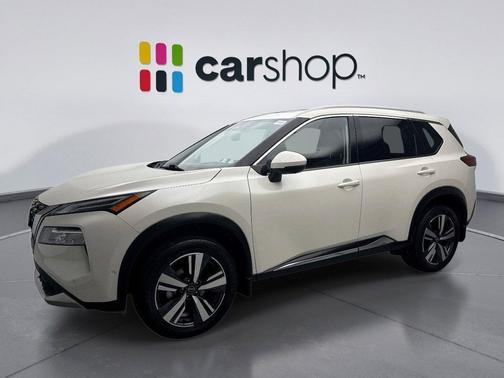 Pearl White Tricoat 2023 Nissan Rogue Platinum
