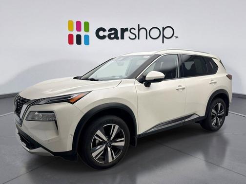 Pearl White Tricoat 2023 Nissan Rogue Platinum
