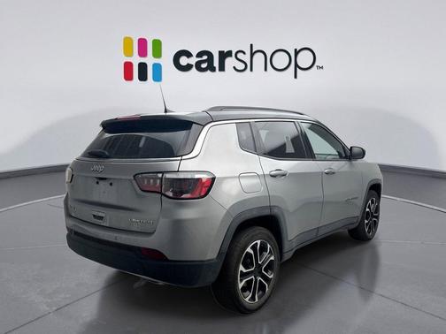 Billet Silver Metallic Clearcoat 2023 Jeep Compass Limited