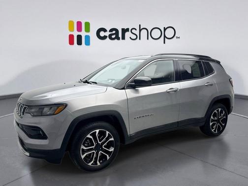 Billet Silver Metallic Clearcoat 2023 Jeep Compass Limited