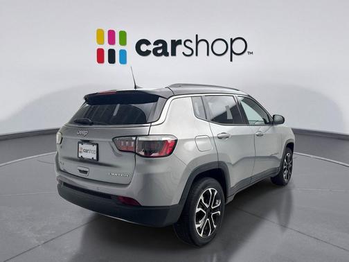 Billet Silver Metallic Clearcoat 2023 Jeep Compass Limited