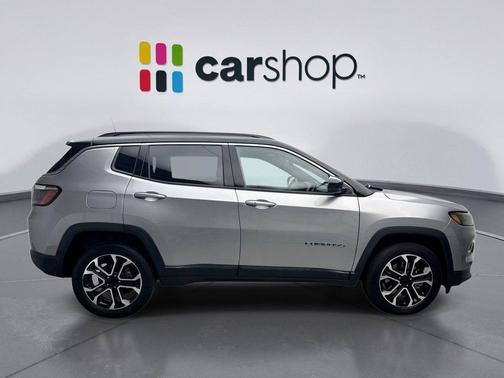 Billet Silver Metallic Clearcoat 2023 Jeep Compass Limited