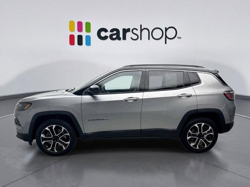 Billet Silver Metallic Clearcoat 2023 Jeep Compass Limited