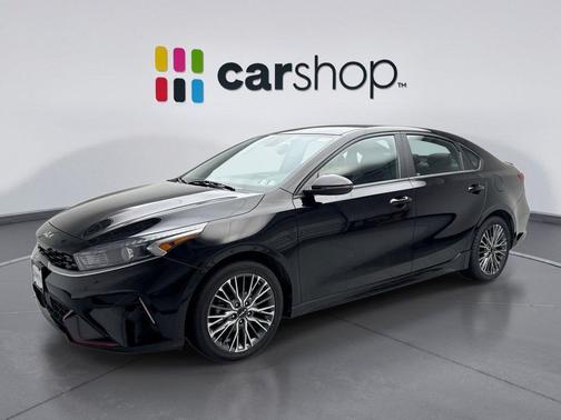 Aurora Black 2022 Kia Forte GT-Line