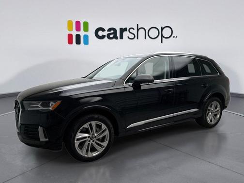 Mythos Black Metallic 2023 Audi Q7 45 Premium