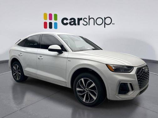 Glacier White Metallic 2022 Audi Q5 45 S line Premium Plus