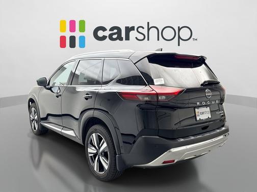 Super Black 2023 Nissan Rogue Platinum