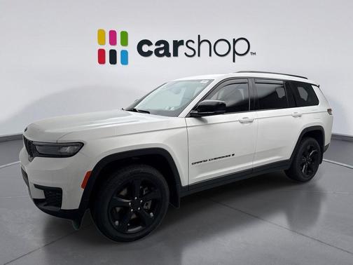 Bright White Clearcoat 2021 Jeep Grand Cherokee L Altitude
