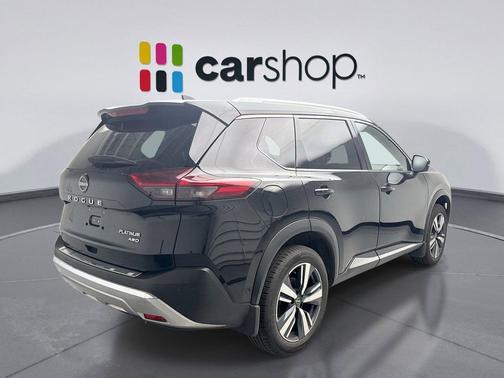 Super Black 2023 Nissan Rogue Platinum