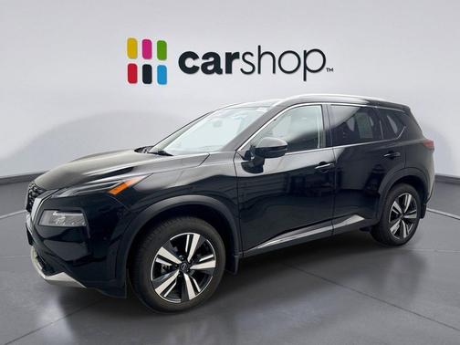 Super Black 2023 Nissan Rogue Platinum