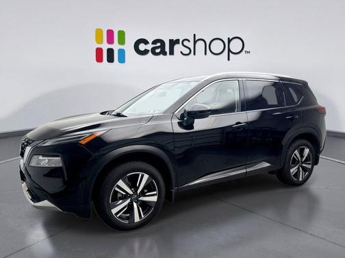Super Black 2023 Nissan Rogue Platinum