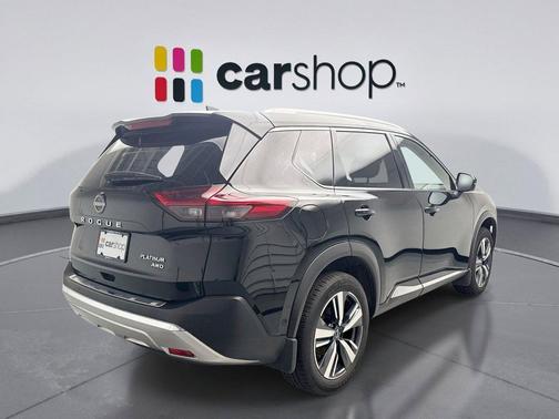 Super Black 2023 Nissan Rogue Platinum