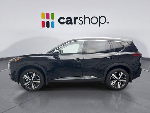 Super Black 2023 Nissan Rogue Platinum