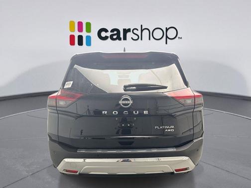 Super Black 2023 Nissan Rogue Platinum