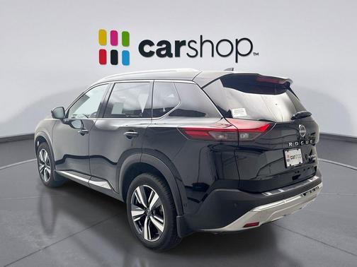Super Black 2023 Nissan Rogue Platinum