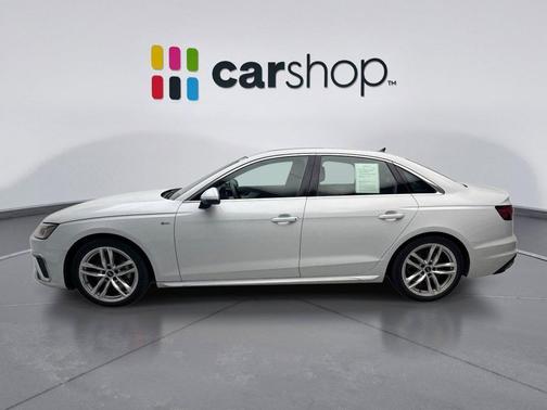 Glacier White Metallic 2023 Audi A4 45 S line Premium Plus