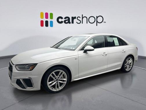Glacier White Metallic 2023 Audi A4 45 S line Premium Plus