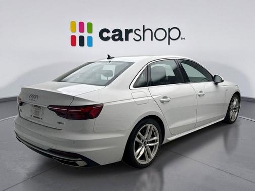 Glacier White Metallic 2023 Audi A4 45 S line Premium Plus
