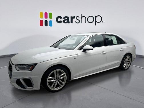 Glacier White Metallic 2023 Audi A4 45 S line Premium Plus