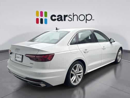 Glacier White Metallic 2023 Audi A4 45 S line Premium Plus
