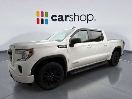 Summit White 2021 GMC Sierra 1500 Elevation