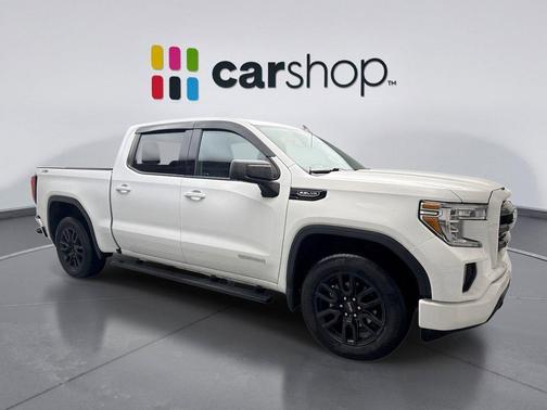 Summit White 2021 GMC Sierra 1500 Elevation