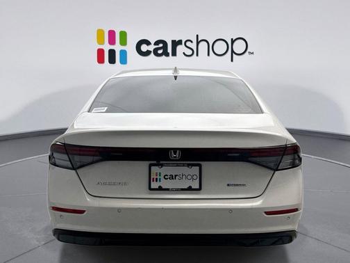 Platinum White 2024 Honda Accord Hybrid EX-L
