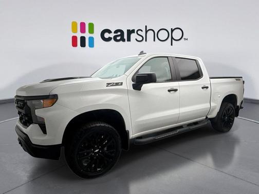 Summit White 2024 Chevrolet Silverado 1500 Custom Trail Boss