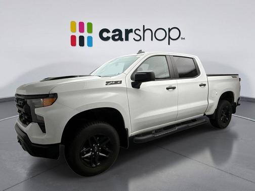 Summit White 2024 Chevrolet Silverado 1500 Custom Trail Boss