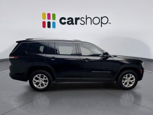 Diamond Black Crystal Pearlcoat 2023 Jeep Grand Cherokee L Limited