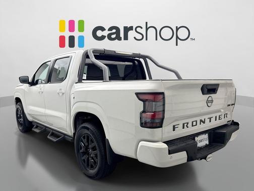 Glacier White 2023 Nissan Frontier SV